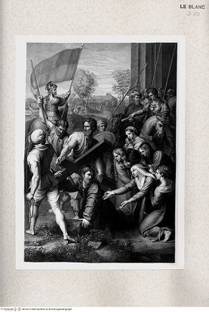 Vorderseite von Istituto Nazionale per la Grafica [http://creativecommons.org/publicdomain/mark/1.0/] Kreuztragung - , bh355372. Foto.