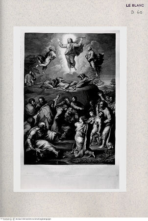 Vorderseite von Istituto Nazionale per la Grafica [http://creativecommons.org/publicdomain/mark/1.0/] Transfiguration - , bh355407. Foto.