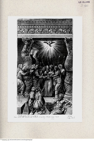 Vorderseite von Istituto Nazionale per la Grafica [http://creativecommons.org/publicdomain/mark/1.0/] Die Vermählung der Jungfrau - , bh355478. Foto.