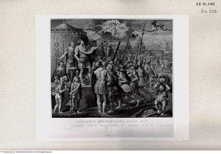 Vorderseite von  [http://creativecommons.org/publicdomain/mark/1.0/] Die Ansprache Konstantins - , bh355480. Foto.