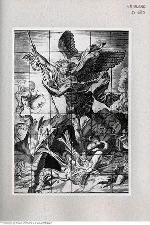 Vorderseite von Istituto Nazionale per la Grafica [http://creativecommons.org/publicdomain/mark/1.0/] Der heilige Michael - , bh355500. Foto.