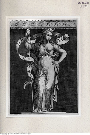 Vorderseite von Istituto Nazionale per la Grafica [http://creativecommons.org/publicdomain/mark/1.0/] Serie von Stichen nach den Fresken der Sala di Costantino in den Stanzen RaffaelsDiana - , bh355564. Foto.