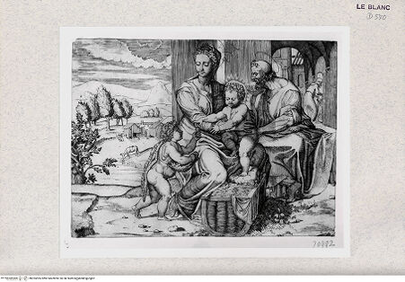 Vorderseite von Istituto Nazionale per la Grafica [http://creativecommons.org/publicdomain/mark/1.0/] "Madonna della perla" (Variation) - , bh355595. Foto.