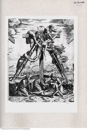 Vorderseite von Istituto Nazionale per la Grafica [http://creativecommons.org/publicdomain/mark/1.0/] Kreuzabnahme - , bh355637. Foto.