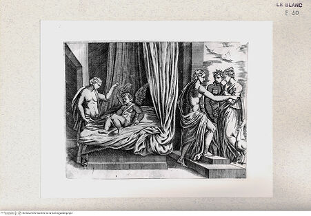 Vorderseite von Istituto Nazionale per la Grafica [http://creativecommons.org/publicdomain/mark/1.0/] Venus rügt Amor und bittet Juno und Ceres um Hilfe - , bh355642. Foto.