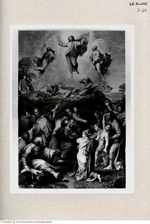 Vorderseite von Istituto Nazionale per la Grafica-Calcografia [http://creativecommons.org/publicdomain/mark/1.0/] Die Transfiguration - , bh355709. Foto.