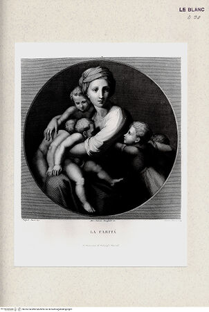 Vorderseite von Istituto Nazionale per la Grafica, Calcografia [http://creativecommons.org/publicdomain/mark/1.0/] Caritas - , bh355724. Foto.