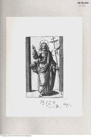 Vorderseite von Istituto Nazionale per la Grafica [http://creativecommons.org/publicdomain/mark/1.0/] "Piccoli Santi"; Folge nach Raimondis Stichen nach Raffaels Fresken in der Sala dei PalafrenieriDer Erlöser - , bh355743. Foto.