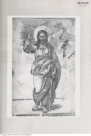 Vorderseite von Istituto Nazionale per la Grafica [http://creativecommons.org/publicdomain/mark/1.0/] Christus und die Apostel; nach Raphaels Fresken im VatikanChristus - , bh355747. Foto.