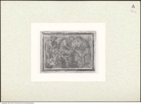 Vorderseite von Christ Church ? [https://www.deutsche-digitale-bibliothek.de/content/lizenzen/rv-ez/] Die Heiligen Cosma und Damian bei einer Amputation - , bh356097_recto. Foto.