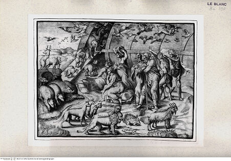 Vorderseite von Istituto Nazionale per la Grafica [http://creativecommons.org/publicdomain/mark/1.0/] Die Arche Noah - , bh357757. Foto.