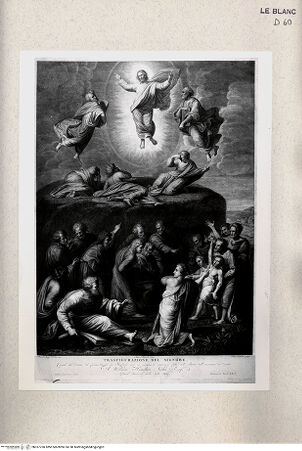 Vorderseite von Istituto Nazionale per la Grafica [http://creativecommons.org/publicdomain/mark/1.0/] Die Transfiguration - , bh357760. Foto.