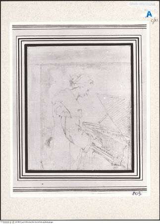 Vorderseite von Villani [https://www.deutsche-digitale-bibliothek.de/content/lizenzen/rv-ez/] Cembalo spielende Dame - , bh358027_recto. Foto.