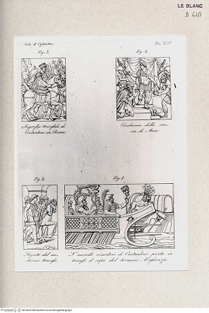 Vorderseite von Istituto Nazionale per la Grafica, Calcografia [http://creativecommons.org/publicdomain/mark/1.0/] Serie nach den Fresken in den Vatikanischen StanzenSala di CostantinoDer Triumph des Konstantin; die Verurteilung des Arius; das Heer Konstantins mit dem Haupt des Maxentius; (Sala di Constantino, tav. XXII) - , bh359663. Foto.