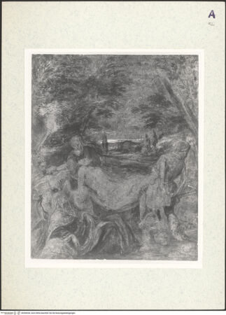 Vorderseite von Oxford Christ Church [https://www.deutsche-digitale-bibliothek.de/content/lizenzen/rv-ez/] Grablegung Christi - , bh360036_recto. Foto.