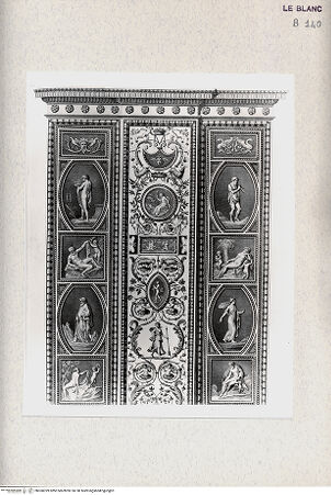 Vorderseite von Istituto Nazionale per la Grafica, Calcografia [http://creativecommons.org/publicdomain/mark/1.0/] "Loggie di Rafaele nel Vaticano" von G. Ottaviani und G. Volpato3. TeilÄusserer V.Pfeiler (1) - , bh360399. Foto.