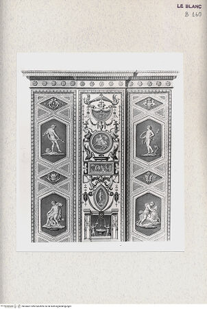 Vorderseite von Istituto Nazionale per la Grafica, Calcografia [http://creativecommons.org/publicdomain/mark/1.0/] "Loggie di Rafaele nel Vaticano" von G. Ottaviani und G. Volpato3. TeilÄusserer VIII. Pfeiler (1) - , bh360401. Foto.