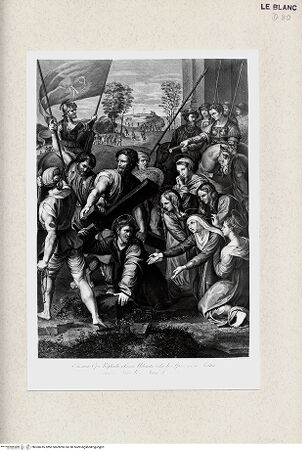 Vorderseite von Istituto Nazionale per la Grafica, Calcografia [http://creativecommons.org/publicdomain/mark/1.0/] Die Kreuztragung - , bh360416. Foto.