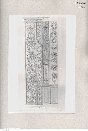 Vorderseite von Istituto Nazionale per la Grafica, Calcografia [http://creativecommons.org/publicdomain/mark/1.0/] Stichfolge nach dem Dekor der Pilaster der vatikanischen Loggien - , bh360464. Foto.