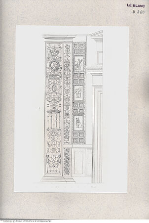 Vorderseite von Istituto Nazionale per la Grafica, Calcografia [http://creativecommons.org/publicdomain/mark/1.0/] Stichfolge nach dem Dekor der Pilaster der vatikanischen Loggien - , bh360465. Foto.