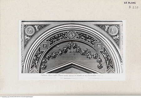 Vorderseite von Istituto Nazionale per la Grafica, Calcografia [http://creativecommons.org/publicdomain/mark/1.0/] "Loggie di Rafaele nel Vaticano" von G. Ottaviani und G. Volpato2. TeilXI. GewölbeLünettenfeld und Zwickel (1) - , bh360533. Foto.