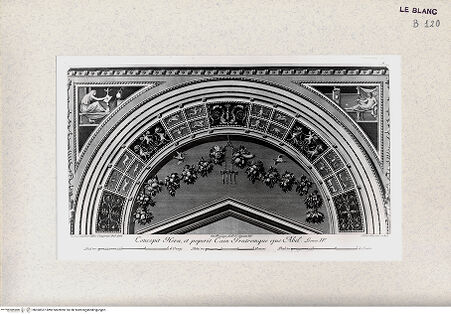 Vorderseite von Istituto Nazionale per la Grafica, Calcografia [http://creativecommons.org/publicdomain/mark/1.0/] "Loggie di Rafaele nel Vaticano" von G. Ottaviani und G. Volpato2. TeilII. GewölbeII. Gewölbe: inneres Lünettenfeld und Zwickel (1) - , bh360537. Foto.