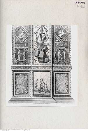 Vorderseite von Istituto Nazionale per la Grafica, Calcografia [http://creativecommons.org/publicdomain/mark/1.0/] "Loggie di Rafaele nel Vaticano" von G. Ottaviani und G. Volpato3. TeilÄusserer VII.Pfeiler (2) - , bh360547. Foto.
