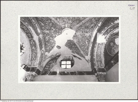 Vorderseite von Hutzel, Max [https://www.deutsche-digitale-bibliothek.de/content/lizenzen/rv-ez/] MosaikdekorationDer Engel und der Stier (zerstört) - Gesamtansicht, bh361107_recto. Foto: Hutzel, Max.