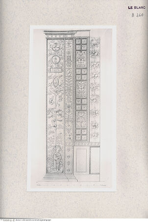 Vorderseite von Istituto Nazionale per la Grafica, Calcografia [http://creativecommons.org/publicdomain/mark/1.0/] Stichfolge nach dem Dekor der Pilaster der vatikanischen Loggien - , bh365721. Foto.