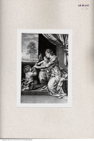 Vorderseite von Albertina [http://creativecommons.org/publicdomain/mark/1.0/] Maria mit Jesus und Johannes - , bh365723. Foto.