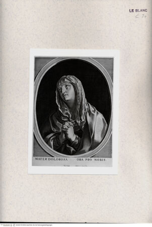 Vorderseite von Albertina [http://creativecommons.org/publicdomain/mark/1.0/] Mater dolorosa - , bh365728. Foto.