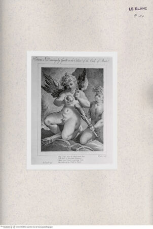 Vorderseite von Albertina [http://creativecommons.org/publicdomain/mark/1.0/] zwei Putti zerstören die Keule des Herkules - , bh365730. Foto.