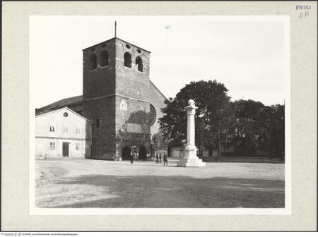 Vorderseite von Alinari [https://www.deutsche-digitale-bibliothek.de/content/lizenzen/rv-ez/] San Giusto - Ansicht von Nordwesten, bh365854_recto. Foto.