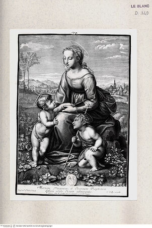Vorderseite von Istituto Nazionale per la Grafica [http://creativecommons.org/publicdomain/mark/1.0/] "La bella giardiniera" - , bh365867. Foto.
