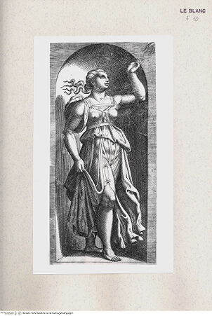 Vorderseite von Istituto Nazionale per la Grafica [http://creativecommons.org/publicdomain/mark/1.0/] Allegorische Figur: der Glaube - , bh365877. Foto.