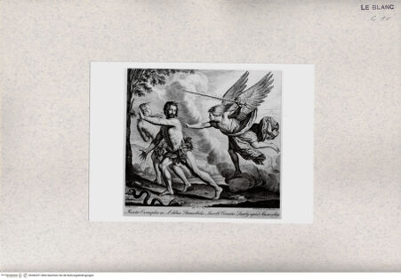 Vorderseite von Albertina [http://creativecommons.org/publicdomain/mark/1.0/] Vertreibung aus dem Paradies - , bh366201. Foto.