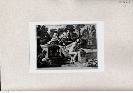 Vorderseite von Albertina [http://creativecommons.org/publicdomain/mark/1.0/] Susanna im Bade - , bh366213. Foto.