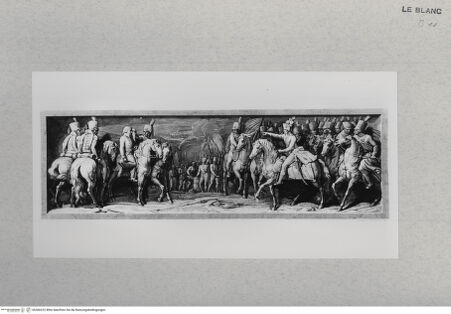 Vorderseite von Musei Capitolini [http://creativecommons.org/publicdomain/mark/1.0/] Fasti di NapoleoneBlatt 8: Bonaparte und der österreichische Abgesandte in Lonato - , bh366222. Foto.