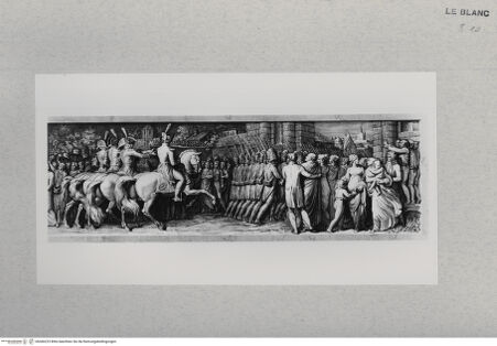 Vorderseite von Musei Capitolini [http://creativecommons.org/publicdomain/mark/1.0/] Fasti di NapoleoneBlatt 7: Der Einzung der Franzosen in Mailand (III) - , bh366223. Foto.