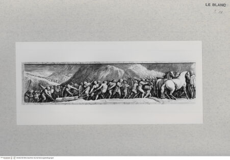 Vorderseite von Musei Capitolini [http://creativecommons.org/publicdomain/mark/1.0/] Fasti di NapoleoneBlatt 21: Die Überquerung des Sankt Bernhard (I) - , bh366238. Foto.