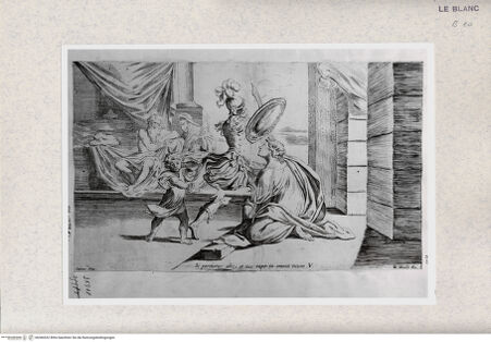 Vorderseite von Istituto Nazionale per la Grafica [http://creativecommons.org/publicdomain/mark/1.0/] "Storie di Enea"... (Blatt V) - , bh366532. Foto.