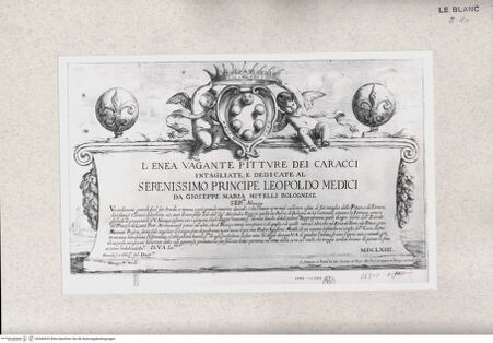 Vorderseite von Istituto Nazionale per la Grafica [http://creativecommons.org/publicdomain/mark/1.0/] "Storie di Enea"Titelblatt - , bh366533. Foto.