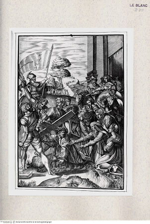 Vorderseite von  [http://creativecommons.org/publicdomain/mark/1.0/] "Lo spasimo di Sicilia"; Kreuztragung Christi - , bh366614. Foto.