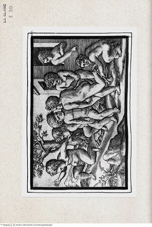 Vorderseite von  [http://creativecommons.org/publicdomain/mark/1.0/] Sieben spielende Kinder (aus einer Serie?) - , bh366621. Foto.