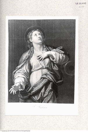 Vorderseite von Istituto Nazionale per la Grafica [http://creativecommons.org/publicdomain/mark/1.0/] Die heilige Barbara - , bh367058. Foto.