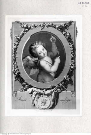 Vorderseite von  [http://creativecommons.org/publicdomain/mark/1.0/] Amor (aus: Venus und Adonis) - , bh367063. Foto.