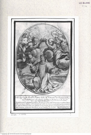 Vorderseite von Istituto Nazionale per la Grafica [http://creativecommons.org/publicdomain/mark/1.0/] Die Krönung des Heiligen Stephan - , bh367069. Foto.