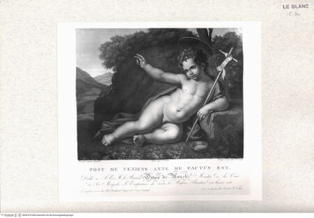 Vorderseite von  [http://creativecommons.org/publicdomain/mark/1.0/] Der Johannesknabe - , bh367070. Foto.