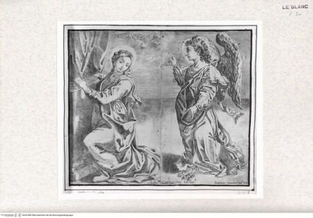 Vorderseite von  [http://creativecommons.org/publicdomain/mark/1.0/] Verkündigung - , bh367080. Foto.