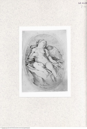 Vorderseite von Albertina [http://creativecommons.org/publicdomain/mark/1.0/] Schlafender Amor - , bh367099. Foto.